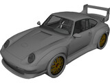Porsche 911 GT3 3D Model preview