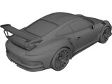 Porsche 911 GT3 RS (2016) 3D Model preview