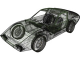 Porsche 911 HLS (1967) 3D Model