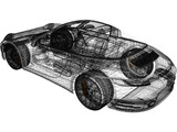 Porsche 911 Targa (2019) 3D Model