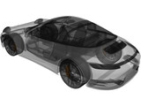 Porsche 911 Targa (2019) 3D Model