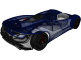Porsche 917 Concept (2013) 3D Model