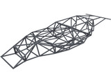 Porsche 917 Frame 3D Model