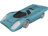 Porsche 917K (1969) 3D Model preview