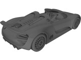 Porsche 918 Spyder Concept 3D Model
