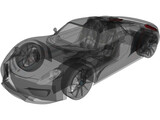 Porsche 918 Spyder Martini (2013) 3D Model