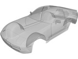 Porsche 944 Body 3D Model