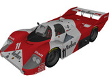 Porsche 956 (1983) 3D Model preview