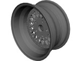Porsche BBS RM Rim 3D Model preview