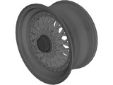 Porsche BBS RM Rim 3D Model
