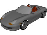 Porsche Boxster (1997) 3D Model preview