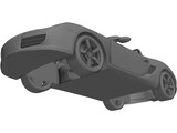 Porsche Boxster (2004) 3D Model