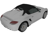 Porsche Boxster Spyder (2011) 3D Model