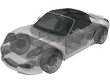 Porsche Boxster Spyder (2011) 3D Model