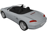 Porsche Boxster (1997) 3D Model