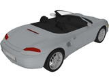 Porsche Boxster (1997) 3D Model