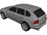 Porsche Cayenne (2004) 3D Model preview
