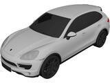 Porsche Cayenne Hybrid (2011) 3D Model preview