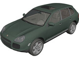 Porsche Cayenne Turbo (2005) 3D Model preview