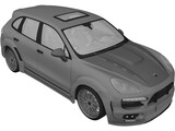 Porsche Cayenne Turbo Hamann (2010) 3D Model