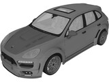 Porsche Cayenne Turbo Hamann (2010) 3D Model