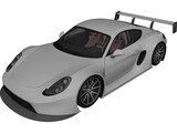 Porsche Cayman Concept SuperSport 3D Model preview