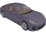 Porsche Panamera (2010) 3D Model