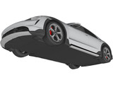 Porsche Taycan 4S Cross Turismo (2021) 3D Model