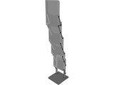 Portable Brochure Display 3D Model