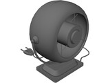 Portable Fan 3D Model