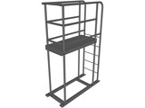 Portable Well Access Mini Deck 3D Model