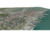 Portland City, Maine 3D Model preview