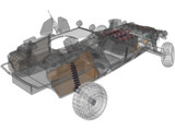 Postapocalyptic Buggy 3D Model