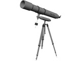 Potable Telescope T430 3D Model preview