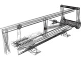 Power Hacksaw 3D Model