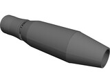 Pratt&Whitney F-100 Jet Engine 3D Model preview