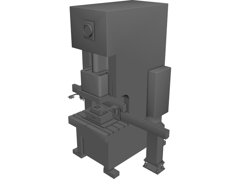 Press Machine 3D Model