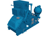 Pressure Pump 3D Model preview