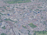 Preston City, UK (2024) 3D Model preview