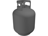 Propane Cylinder, 20 lb 3D Model