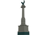 Prospect Park Entry Pillar 3D Model