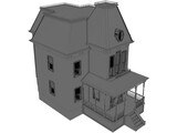 Psycho House 3D Model