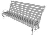 Public Chair 3D Model