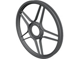 Puch Moped 5-Star Wheel 3D Model preview