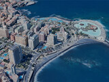 Puerto de la Cruz City, Spain (2024) 3D Model