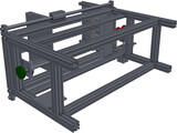 PVC Loading and Packing Machine 3D Model preview