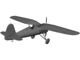 PZL P11 3D Model preview