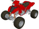 Quad 4x4 3D Model preview