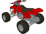 Quad 4x4 3D Model