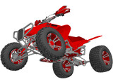Quad Bike 3D Model